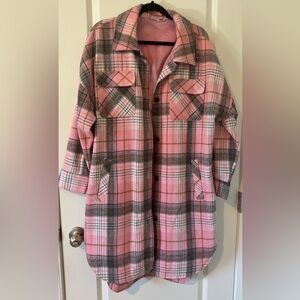 Fashion Nova Plaid Shacket